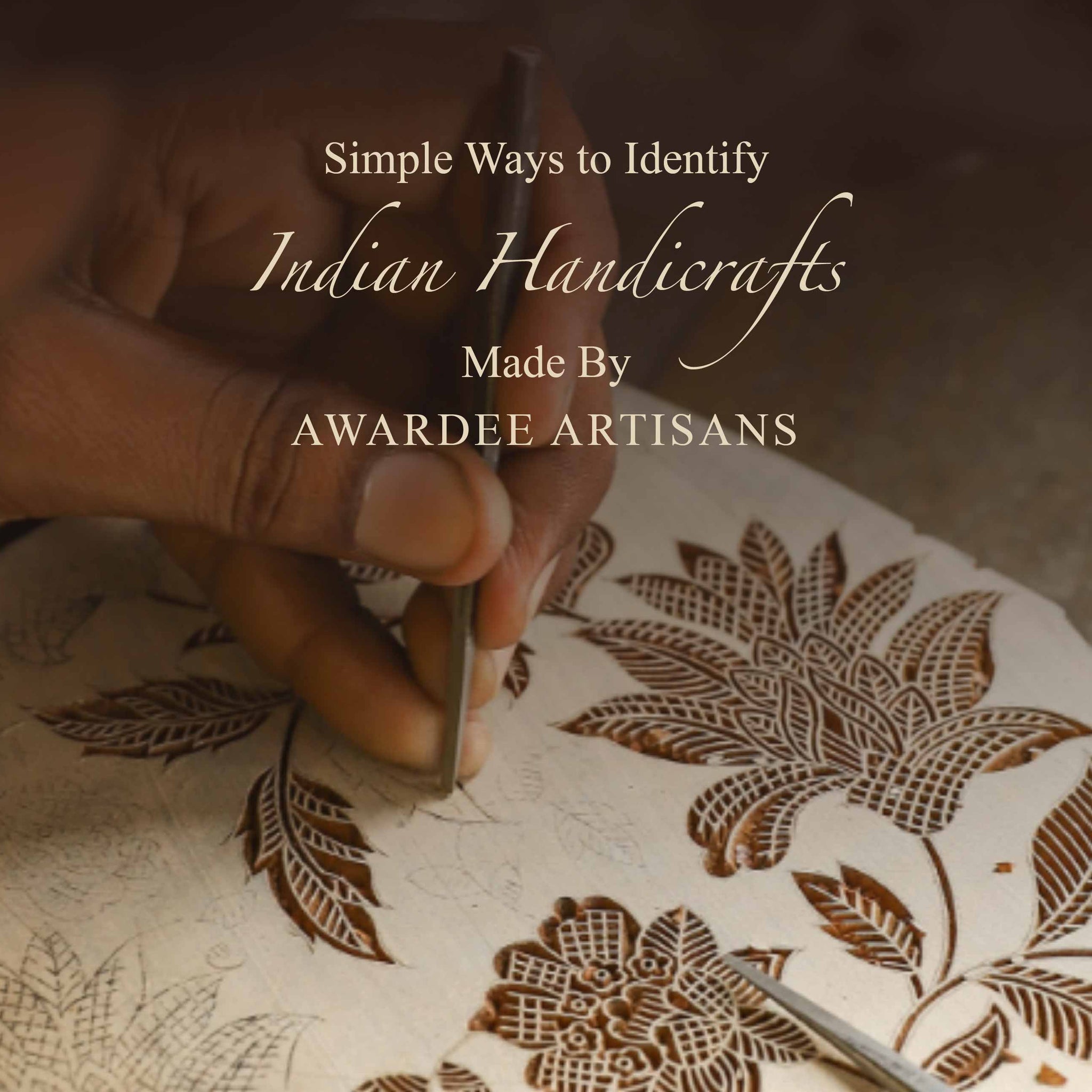 Simple Ways To Identify Indian Handicrafts Made By Awardee Artisans ...