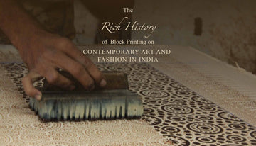 The Rich History of Block Printing on Contemporary Art and Fashion in India