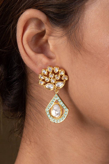 Bhauriki Kundan Earrings