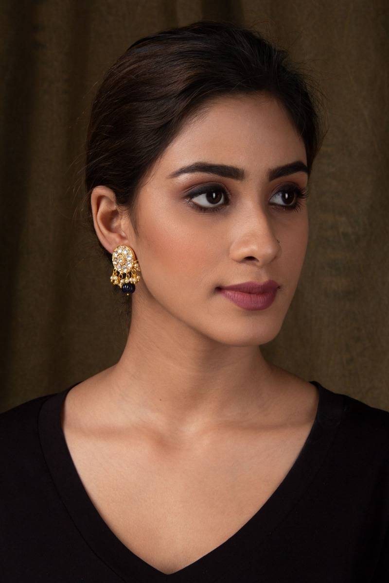 Niwai Kundan Earrings