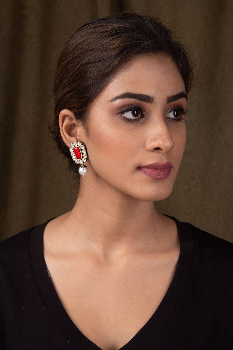 Bhadra Kundan Earrings