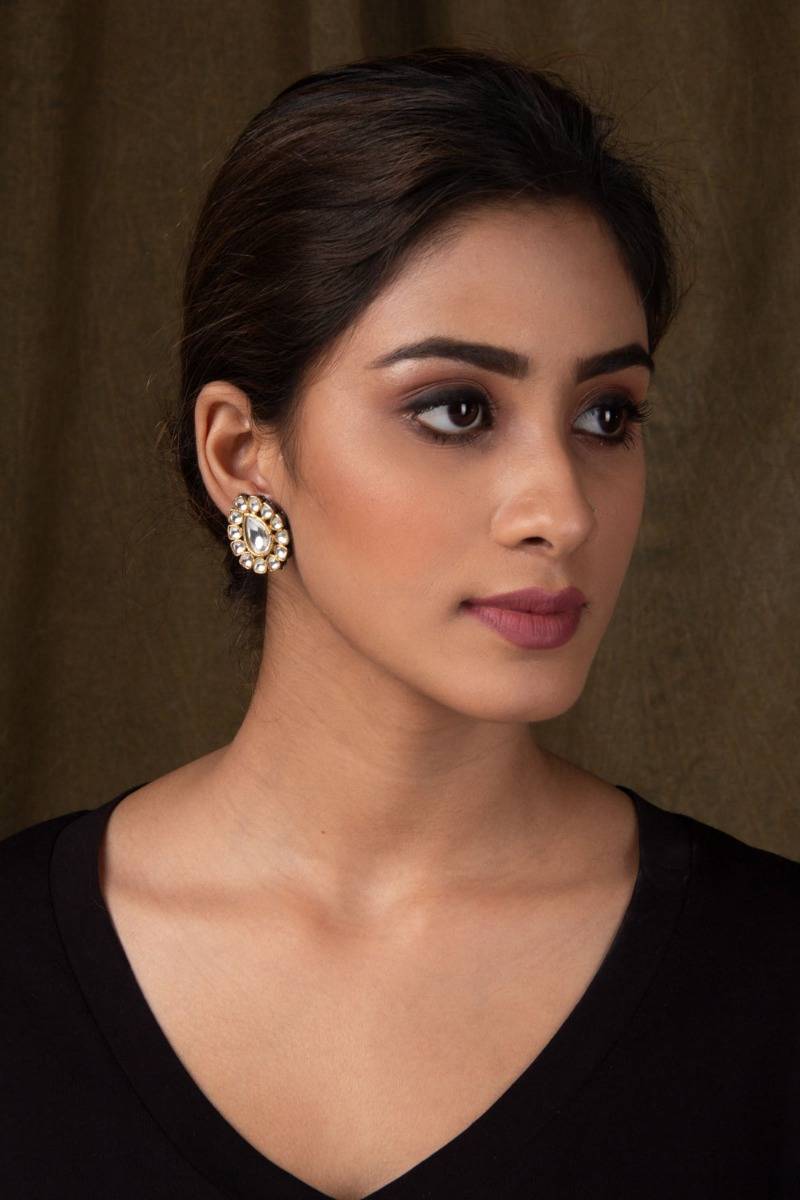 Tibi Kundan Earrings