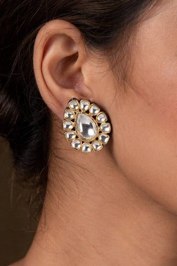 Tibi Kundan Earrings