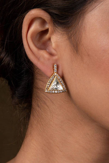Trikona Dala Earrings