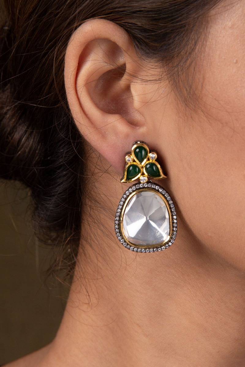 Phagi Kundan Earrings