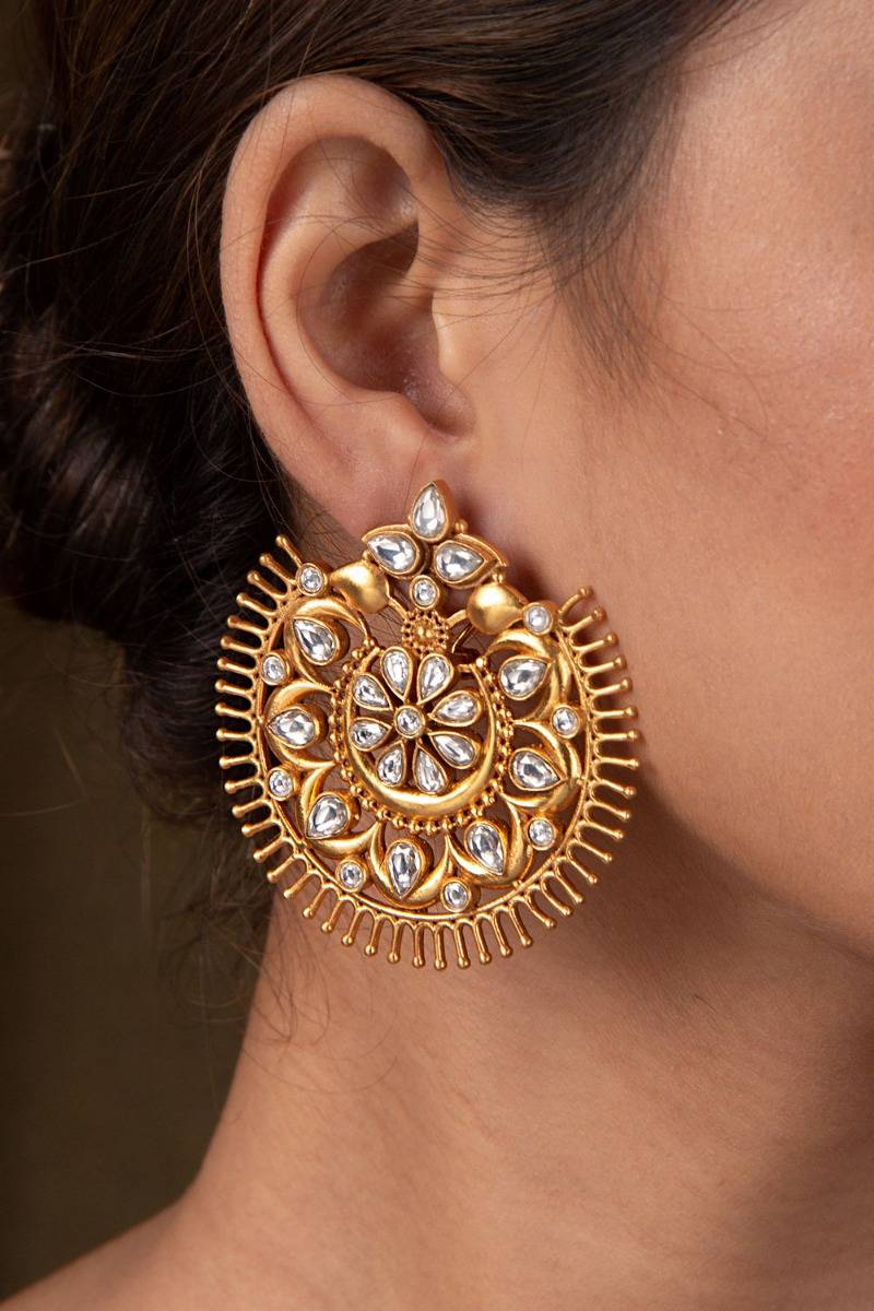 Danta Kundan Earrings