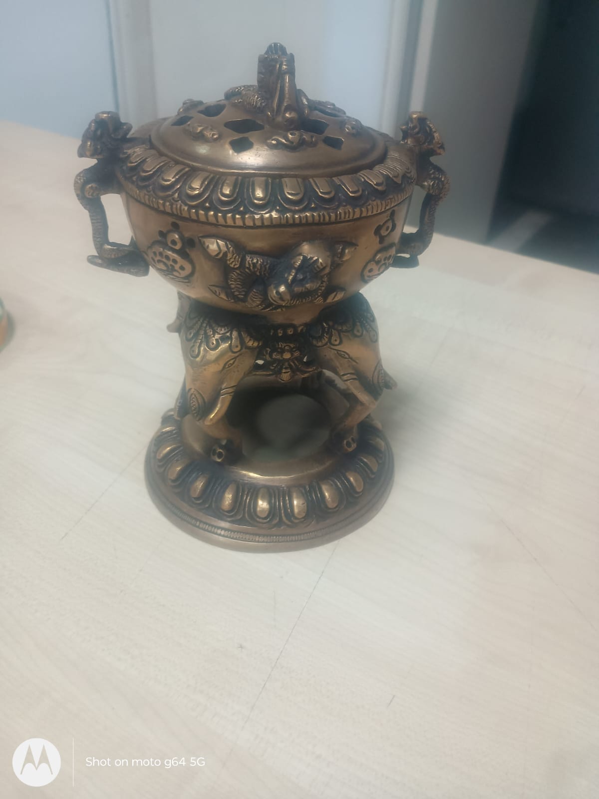 Dhoop Burner On Elephant