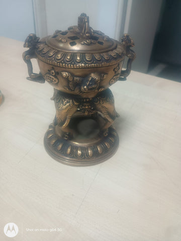 Dhoop Burner On Elephant