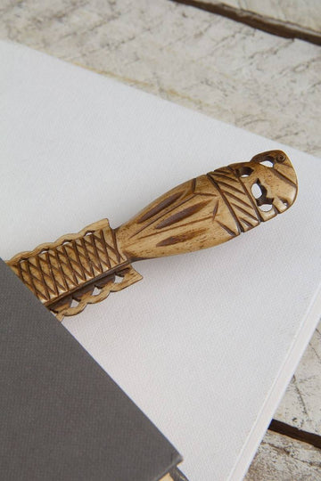 Kadru Hand-Carved Bookmark