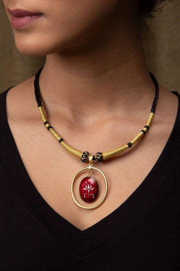 Variruha Carmine Necklace