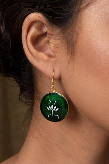 Kairav Emerald Earrings