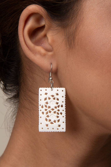 Avadata Hand-Carved Earrings