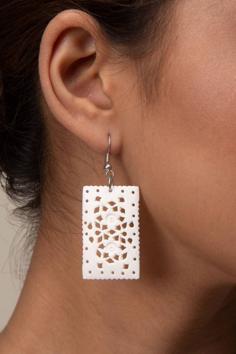 Avadata Hand-Carved Earrings