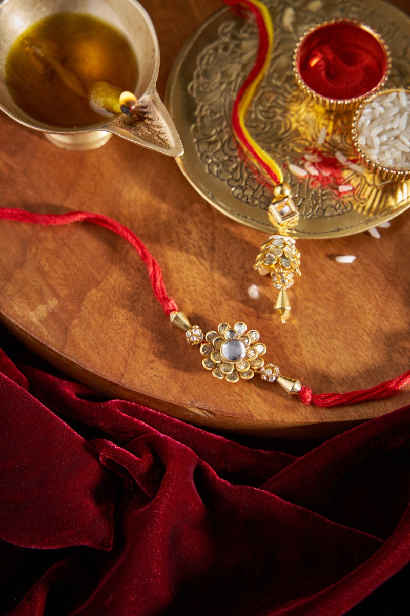 Shahi Kundan Bhaiya Bhabhi Rakhi