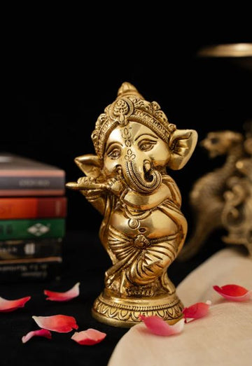 Bhola Baby Ganesha (Brass)