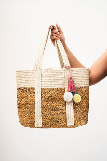 Summer Essential Jute Tote