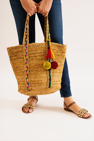 Tanned Brown Jute Bag