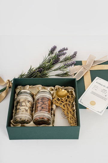 Aralyn Brass Diya Gift Hamper Box