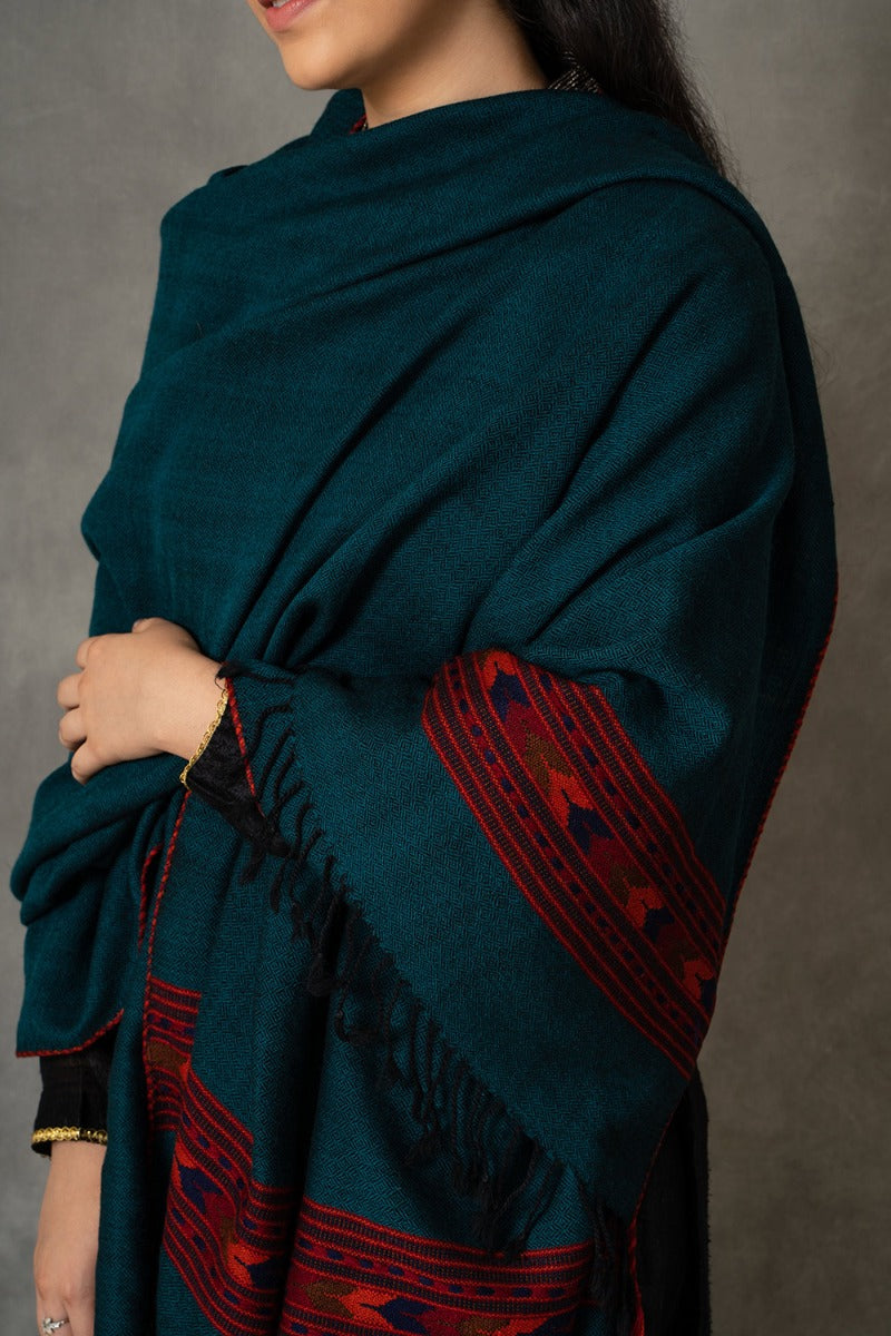 Liyosu Handwoven shawl