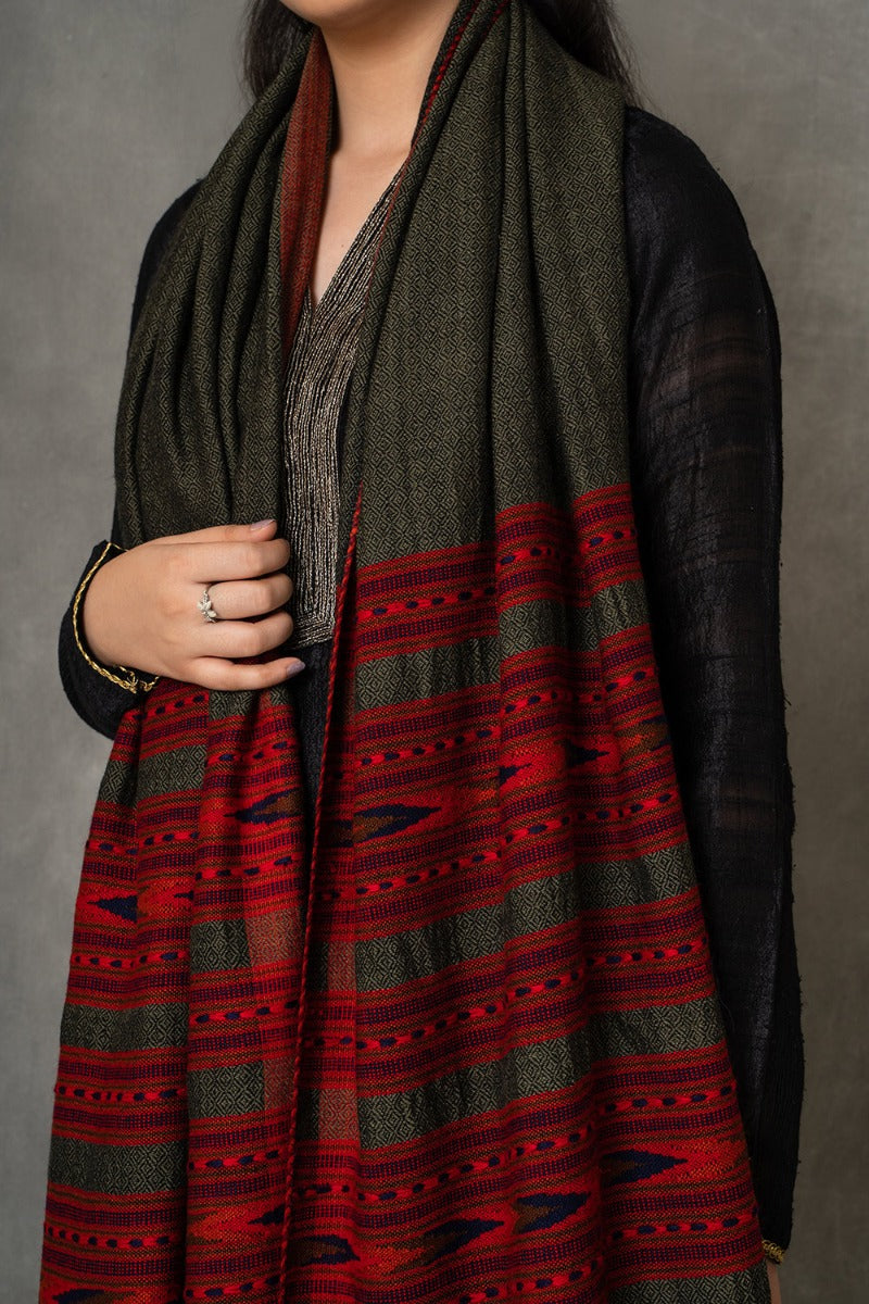 Piana handwoven shawl