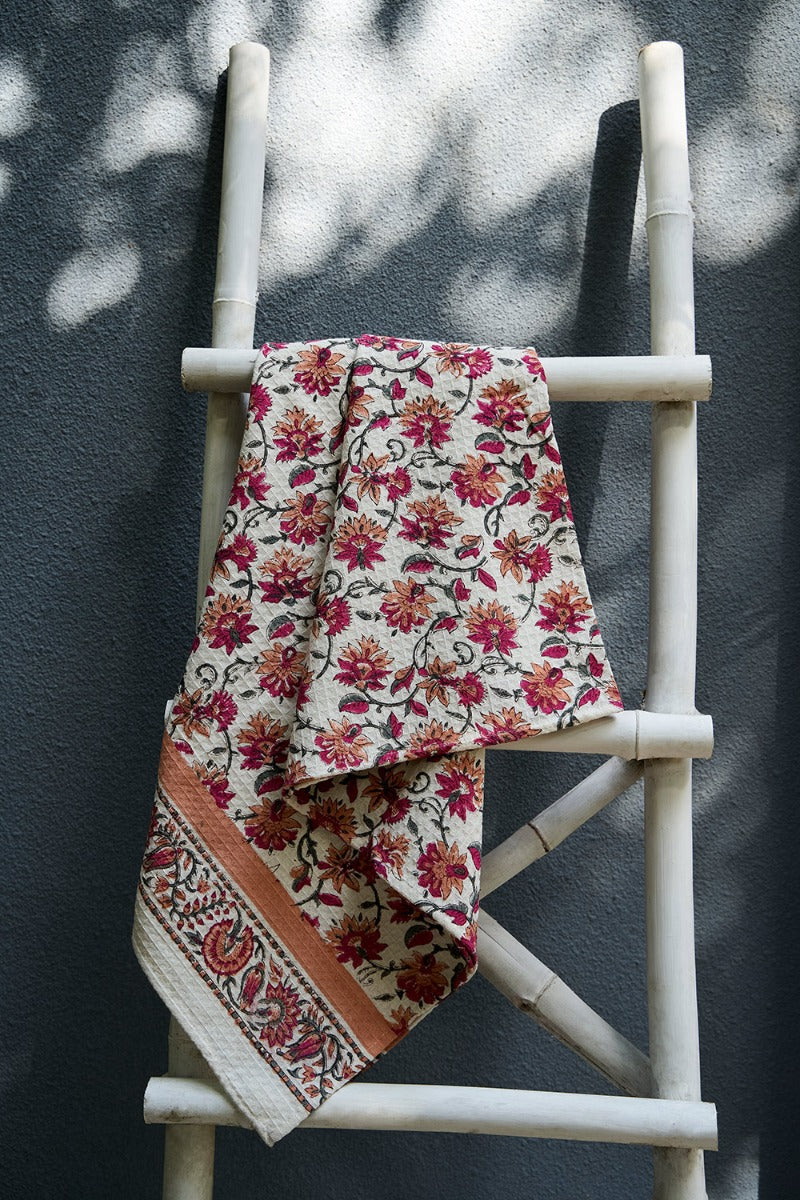 Ziba Block Print Towel