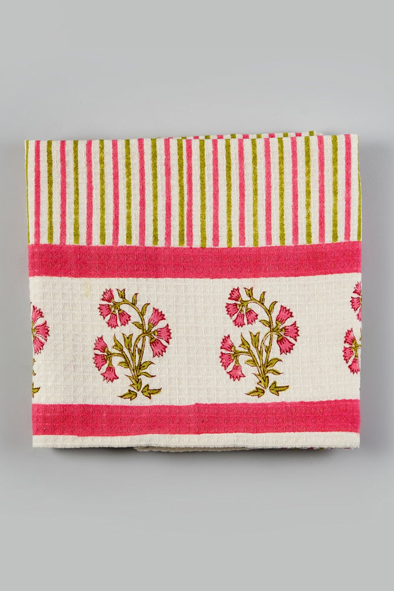 Elsie Block Print Towel