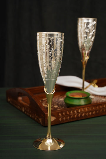 Lyux Champagne Glass( Set of 2 )