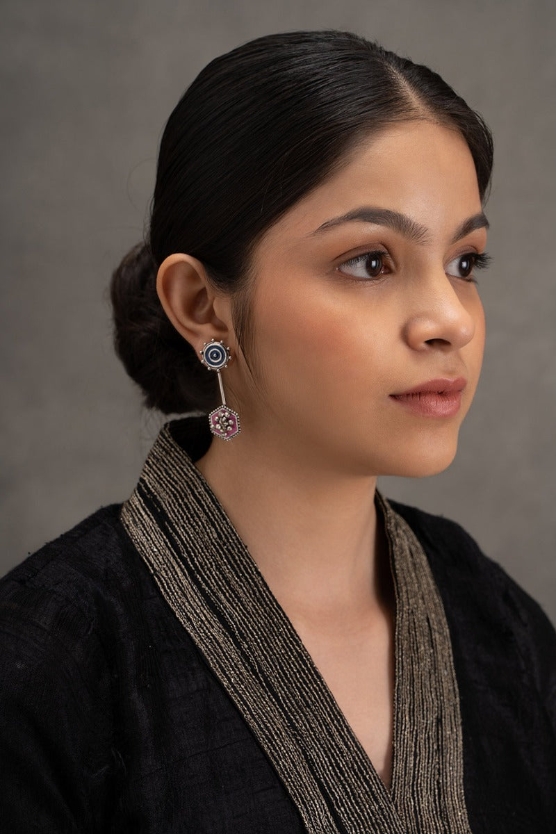 Mawali Brass Earrings