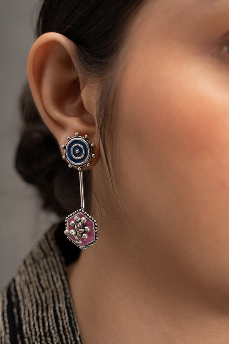 Mawali Brass Earrings