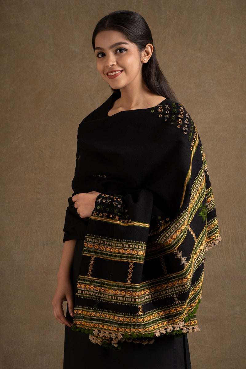 Shaandaar Kutch Weave Shawl