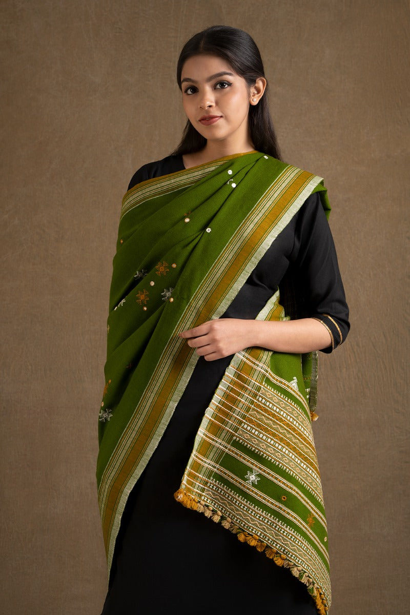 Henna Kutch Weave Shawl