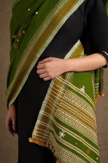 Henna Kutch Weave Shawl