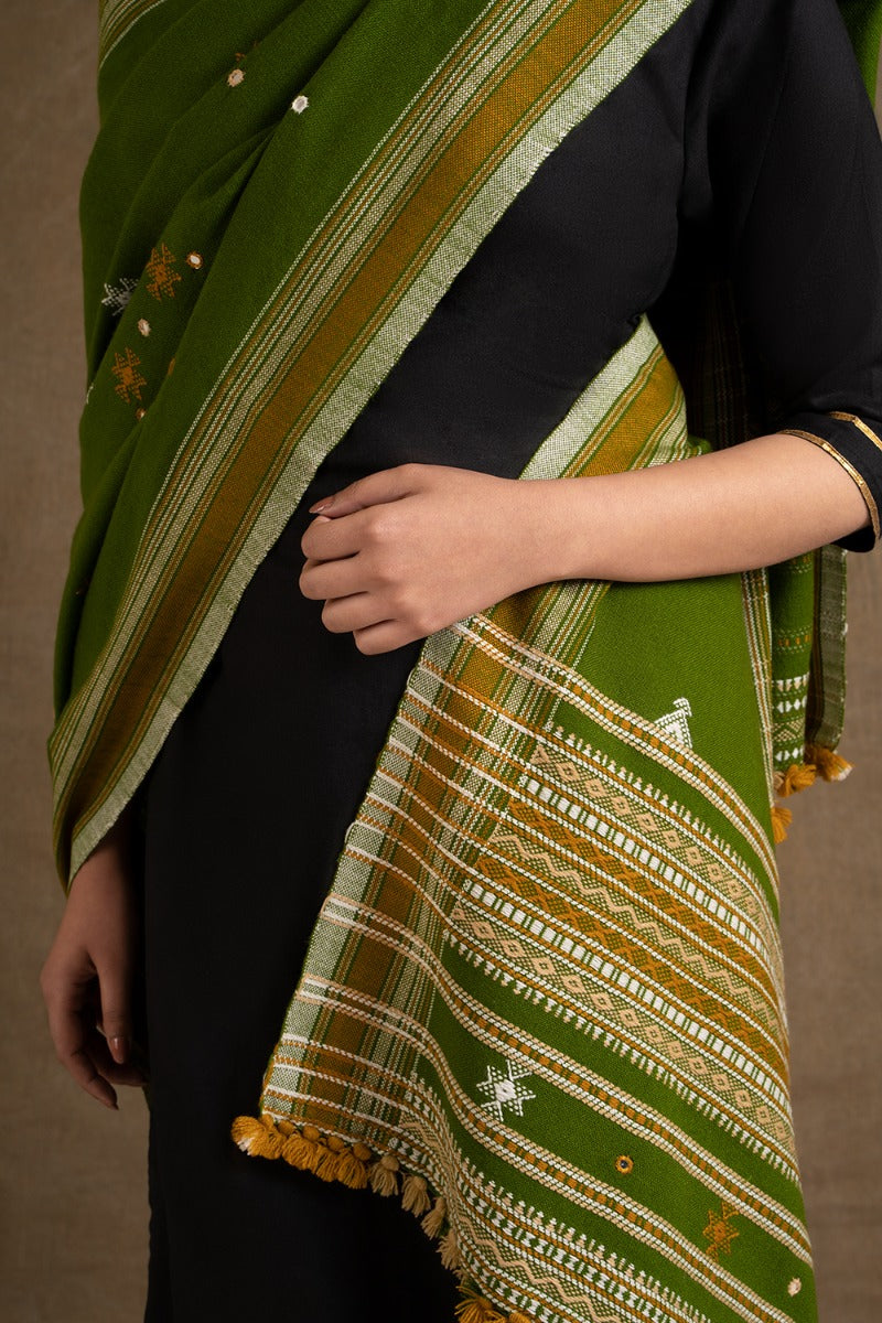 Henna Kutch Weave Shawl