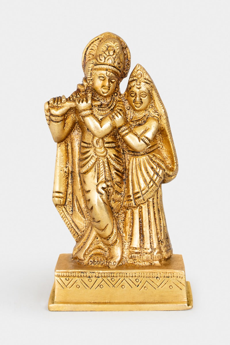 Eternal Love Brass Engraved Statue