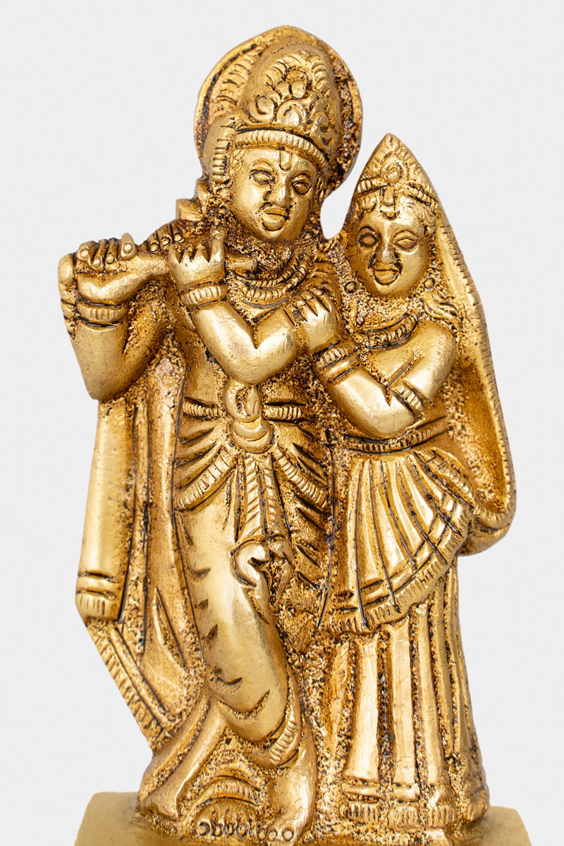 Eternal Love Brass Engraved Statue