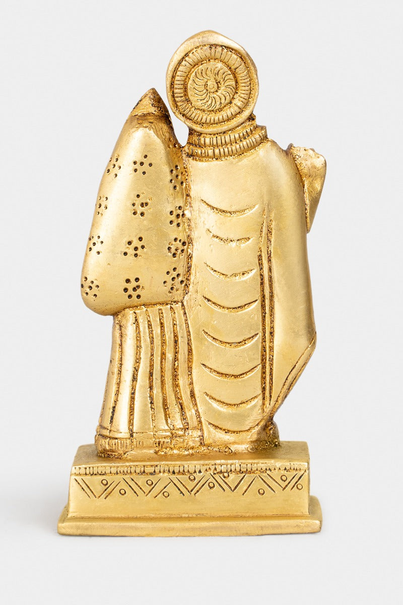 Eternal Love Brass Engraved Statue