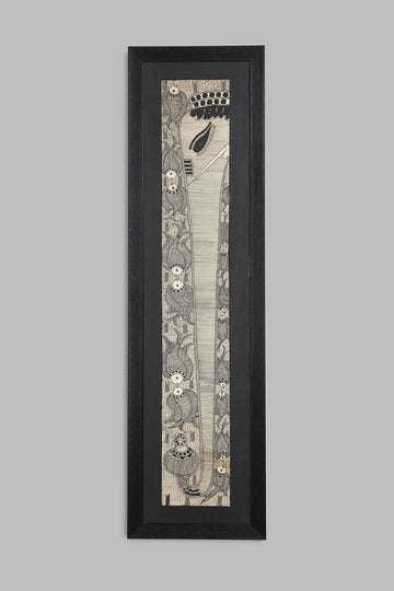 Ekdanta Madhubani Art ( 34 " x 9.5" )