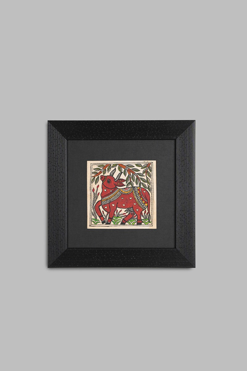 Nandik Madhubani Art ( 8" x 8" )