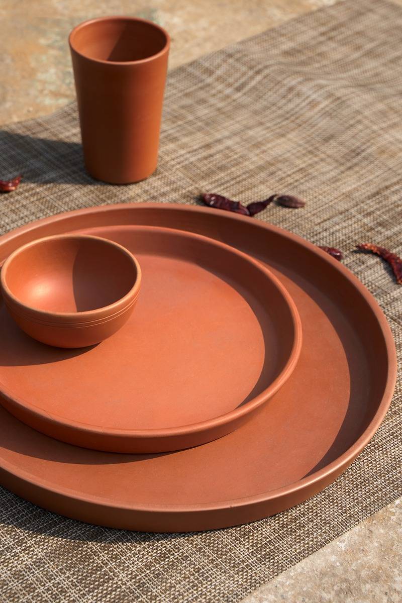 Chime Terracotta Platter