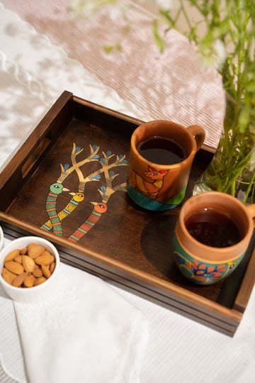 Tea For Two (Set of 2 cups + tray)