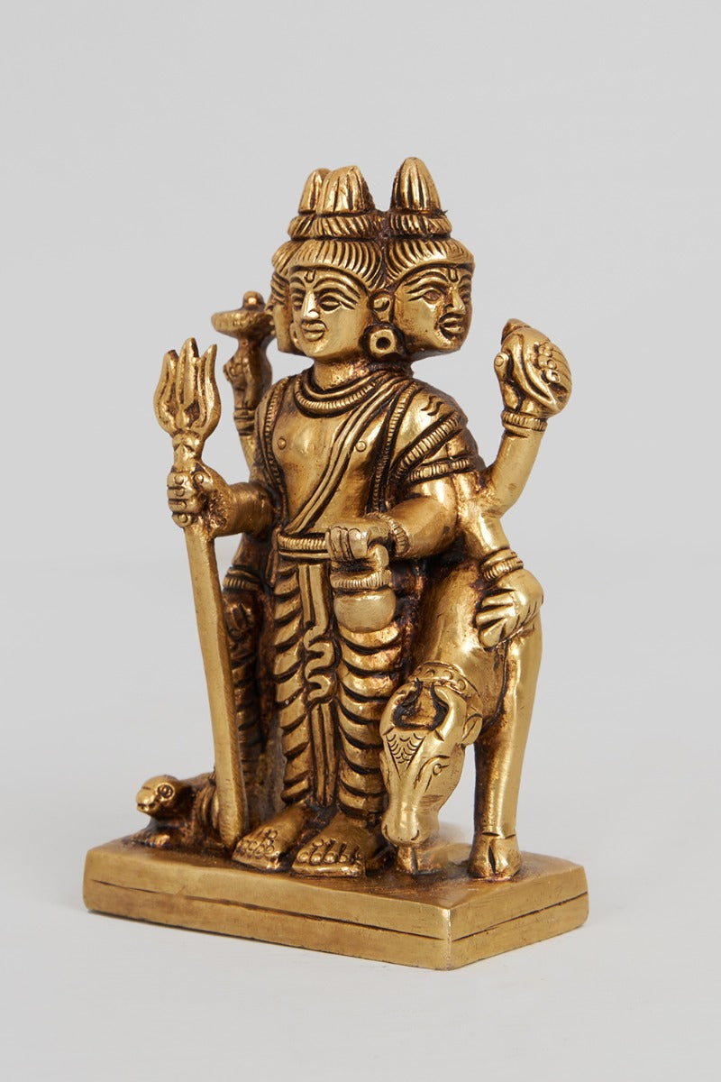 Divine Trinity Brass Dattatreya Accent