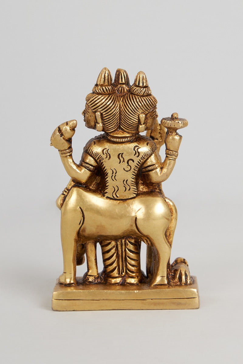 Divine Trinity Brass Dattatreya Accent