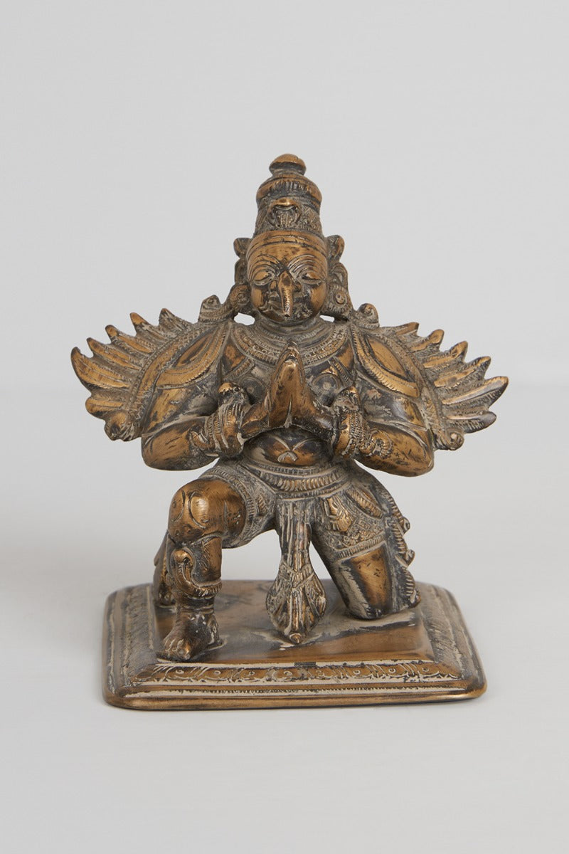Divine Guardian Brass Garud Figurine