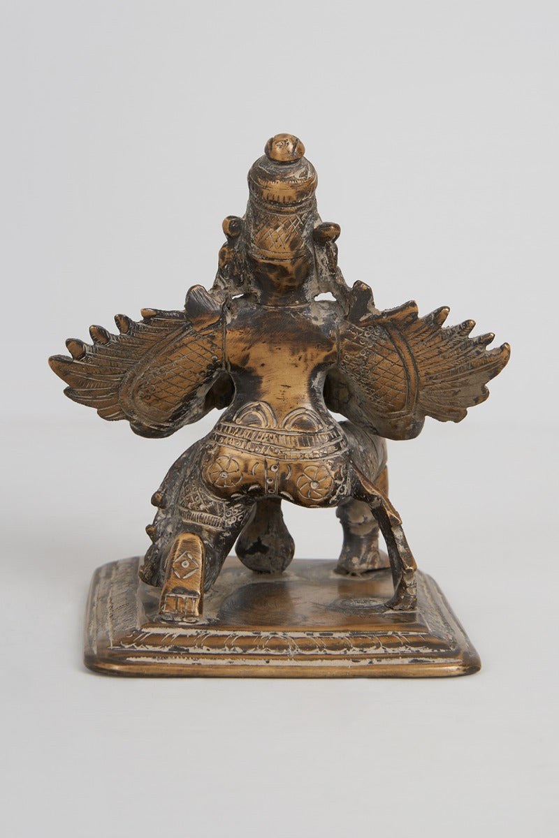 Divine Guardian Brass Garud Figurine