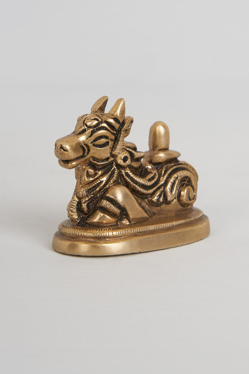 Sacred Bull Brass Nandi Accent