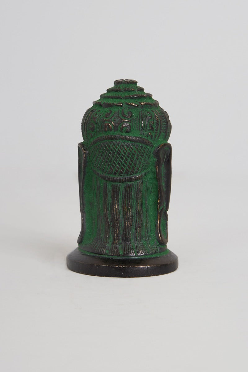 Devotional Strength Brass Hanuman Bust (Small)