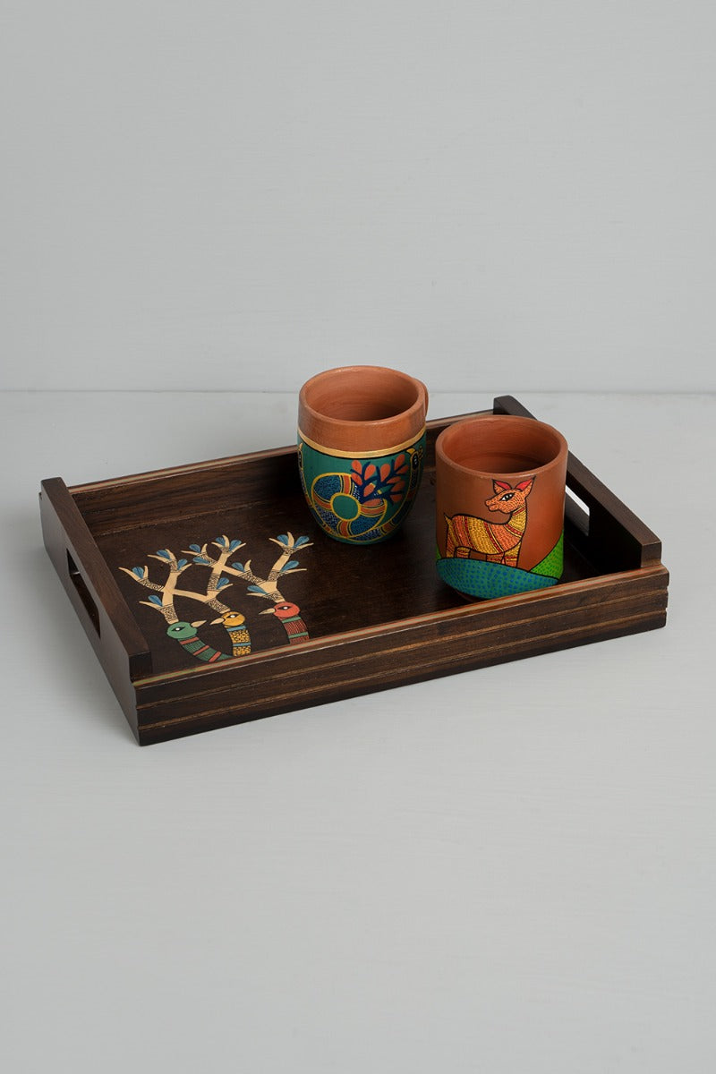 Tea For Two (Set of 2 cups + tray)