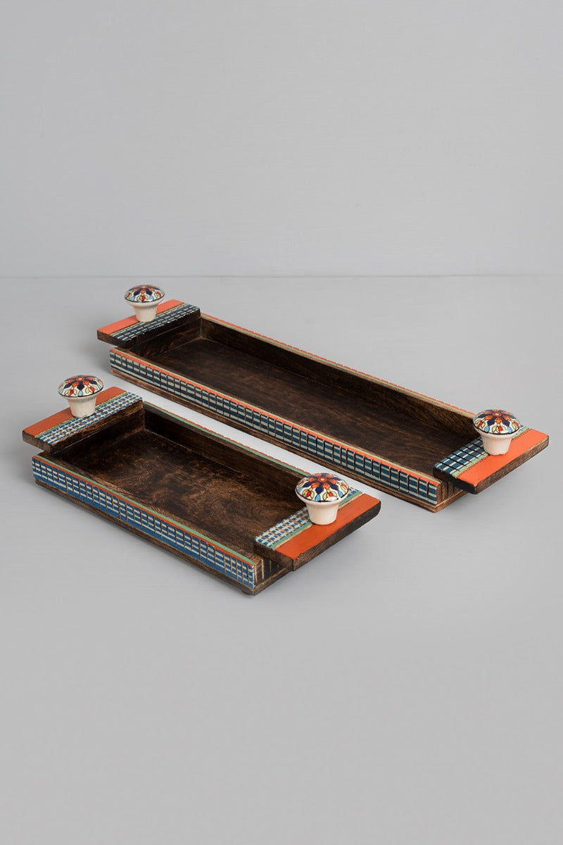 Servings of Love Tray Set  (Set of 2)