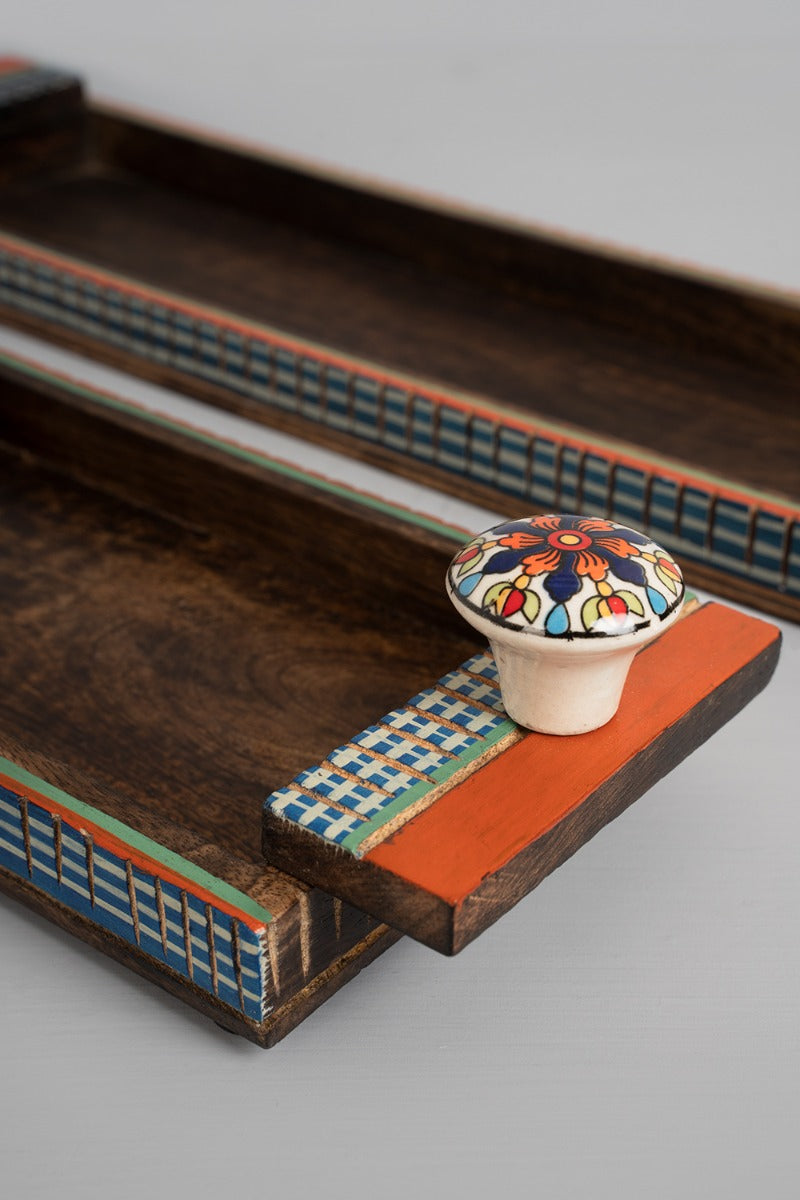 Servings of Love Tray Set  (Set of 2)