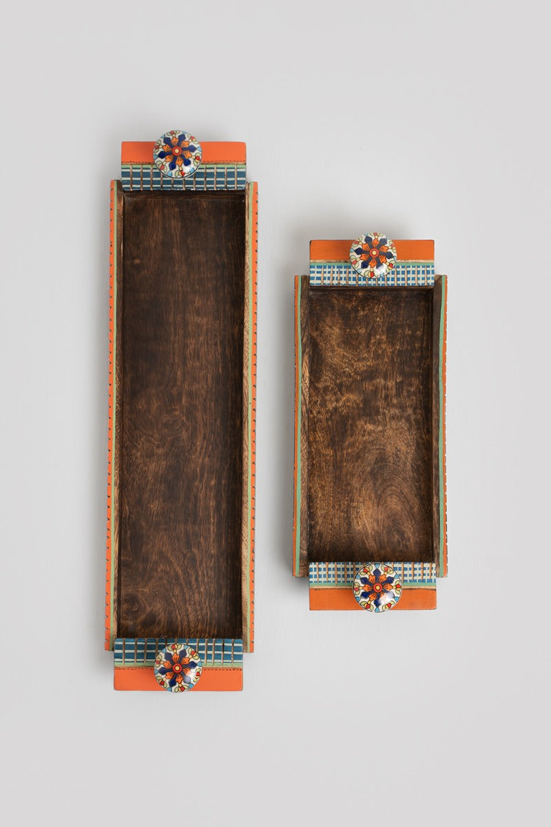 Servings of Love Tray Set  (Set of 2)